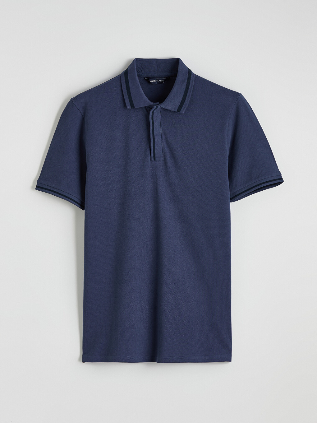 Polo Collar Pique Men's T-Shirt-4