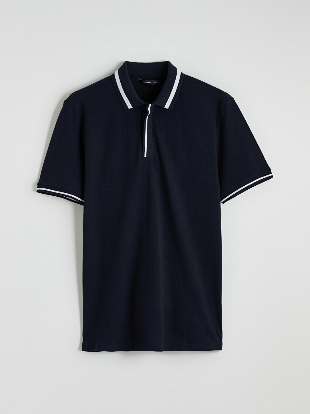 Polo Collar Pique Men's T-Shirt-4