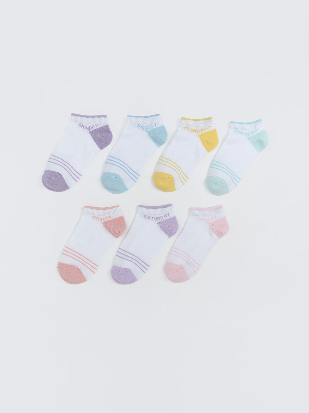 Girl WHITE Trainer Socks