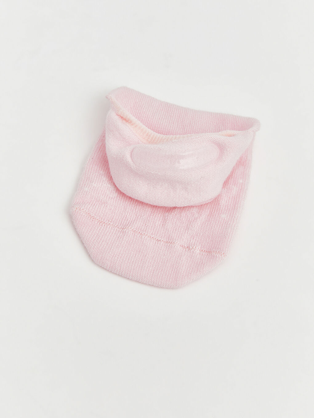 Beyaz Kaymaz Taban Kadın Babet Çorap 5'li-1