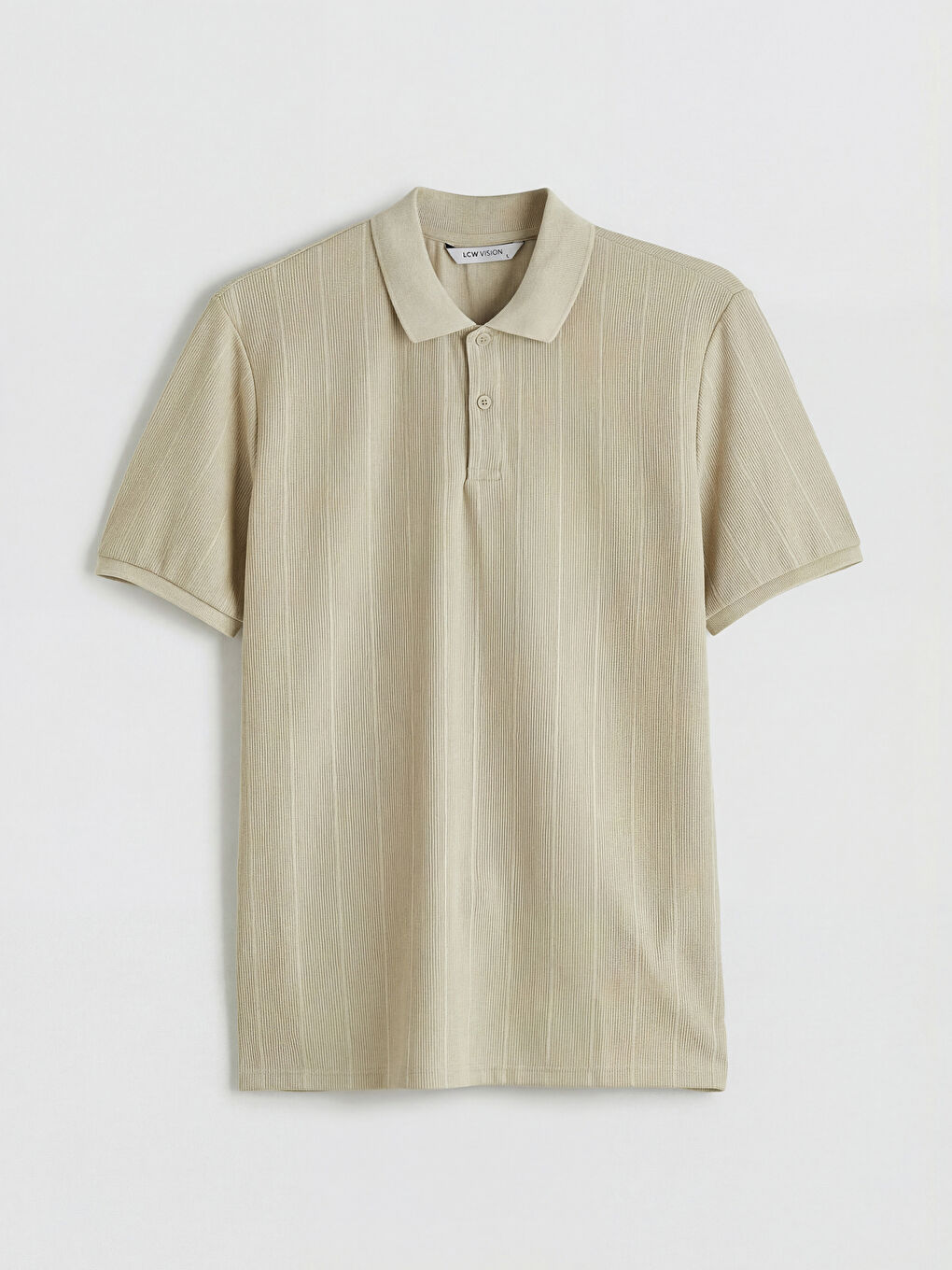 Gri Polo Yaka Erkek Tişört