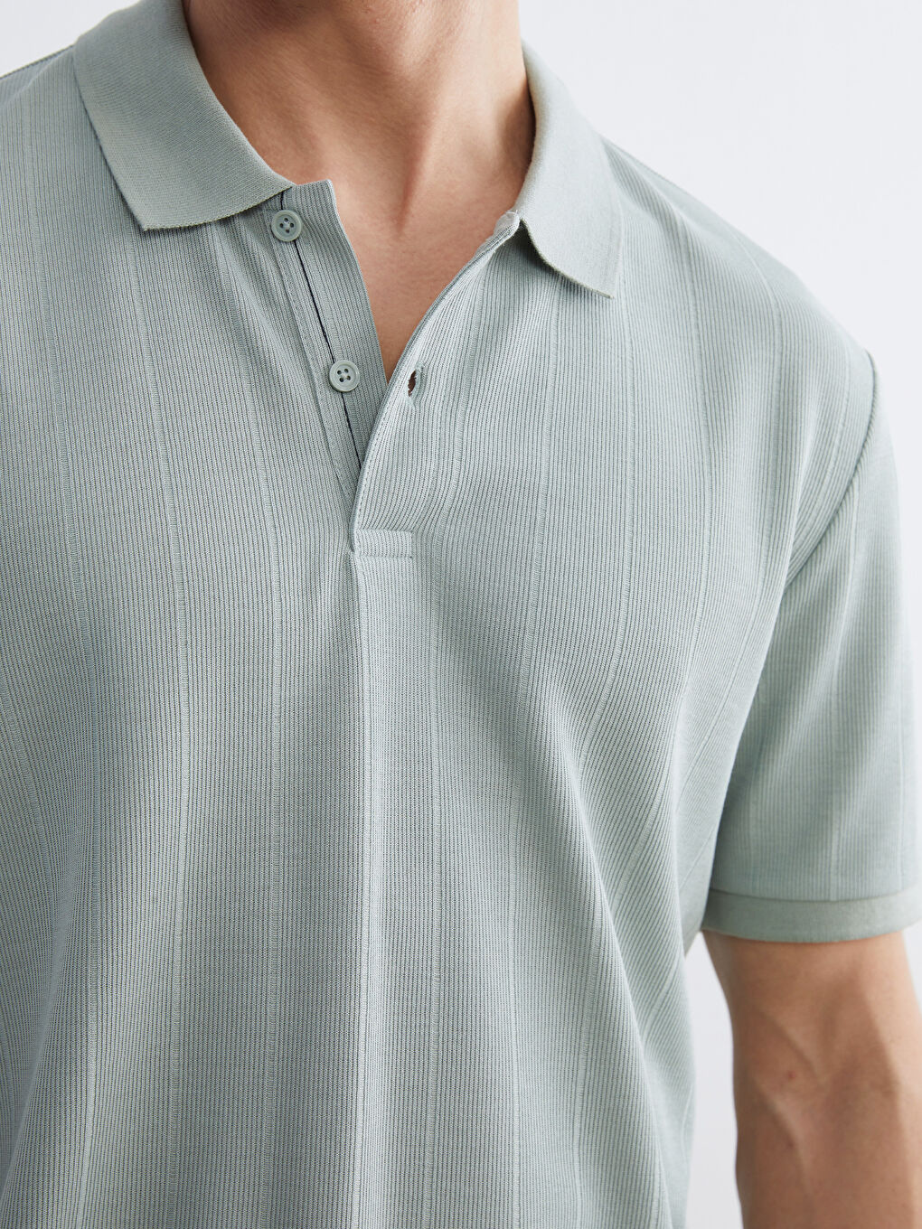 Men's Polo Neck T-Shirt-2