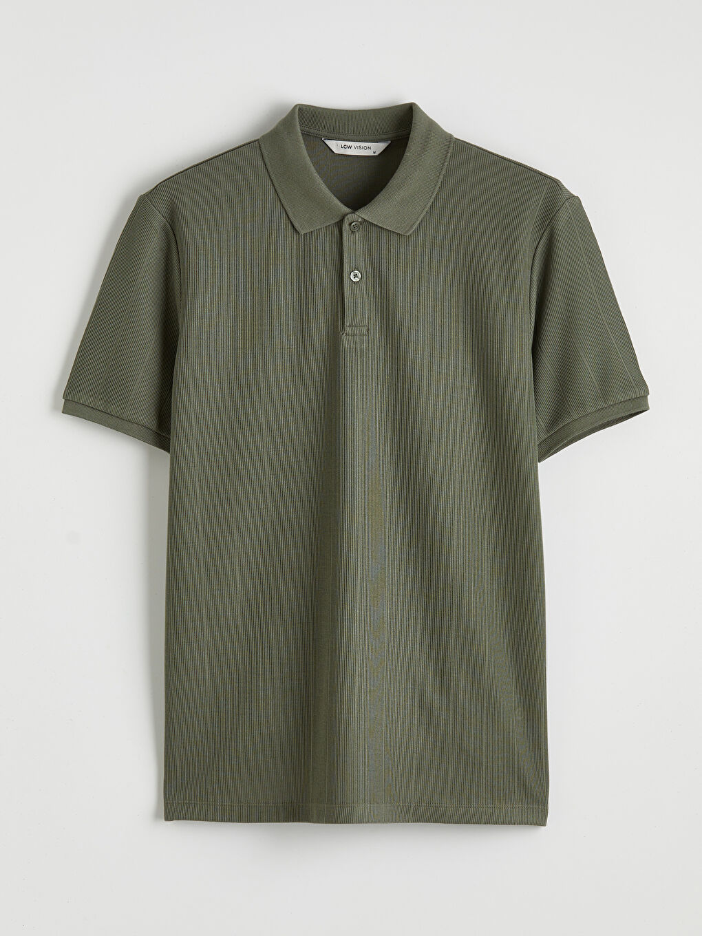 Haki Polo Yaka Erkek Tişört