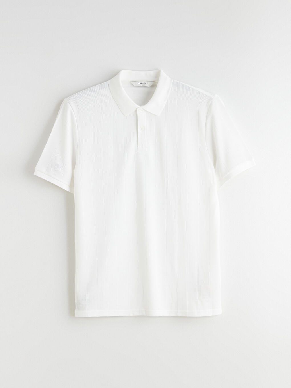 Ekru Polo Yaka Erkek Tişört-4