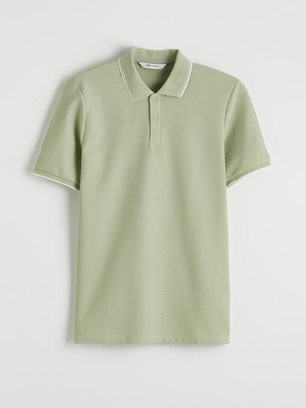 Yeşil Polo Yaka Erkek Tişört