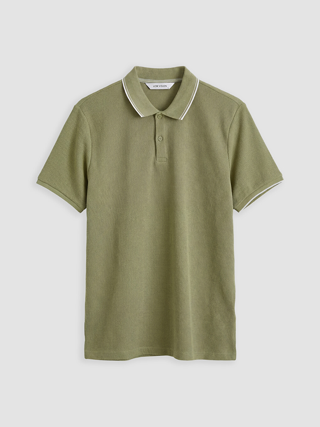 Polo Collar Men's T-shirt-4