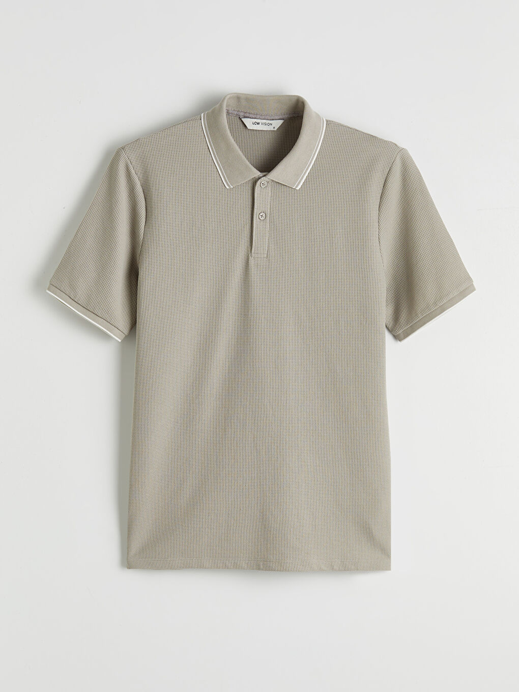 Kahverengi Polo Yaka Erkek Tişört-4