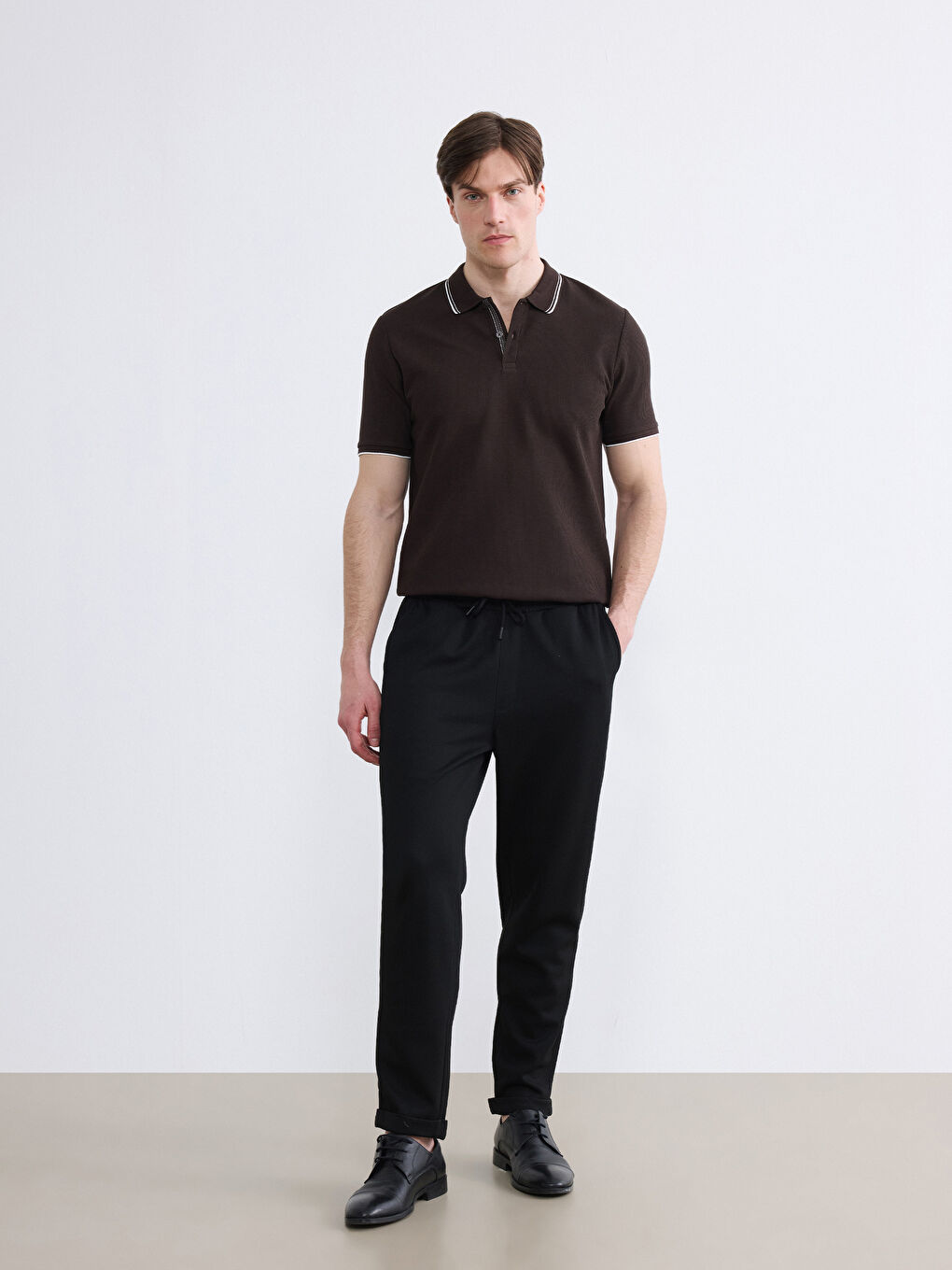 تيشيرت بني رجل-1