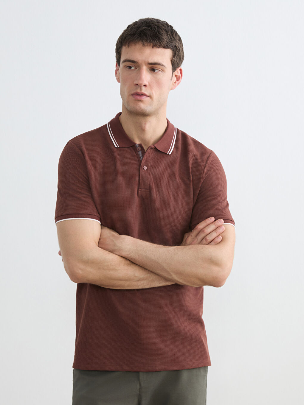 Men's Polo Neck T-Shirt