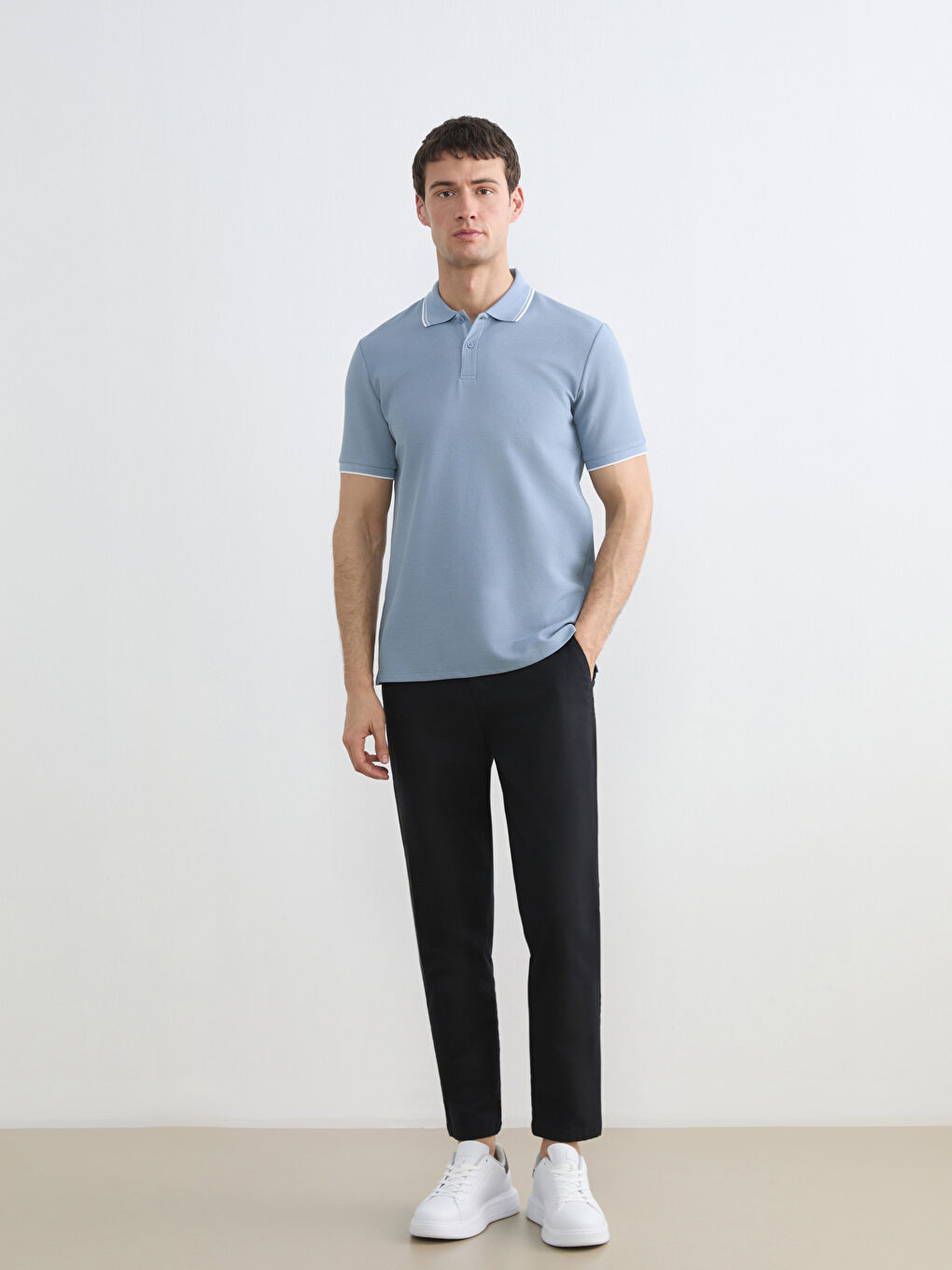 تیشێرت یه‌خه‌ی پۆڵۆ - بۆ پیاوان-1