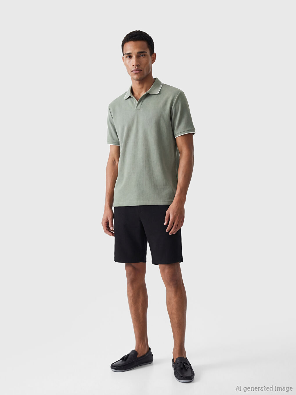 Man GREEN T-Shirt-1