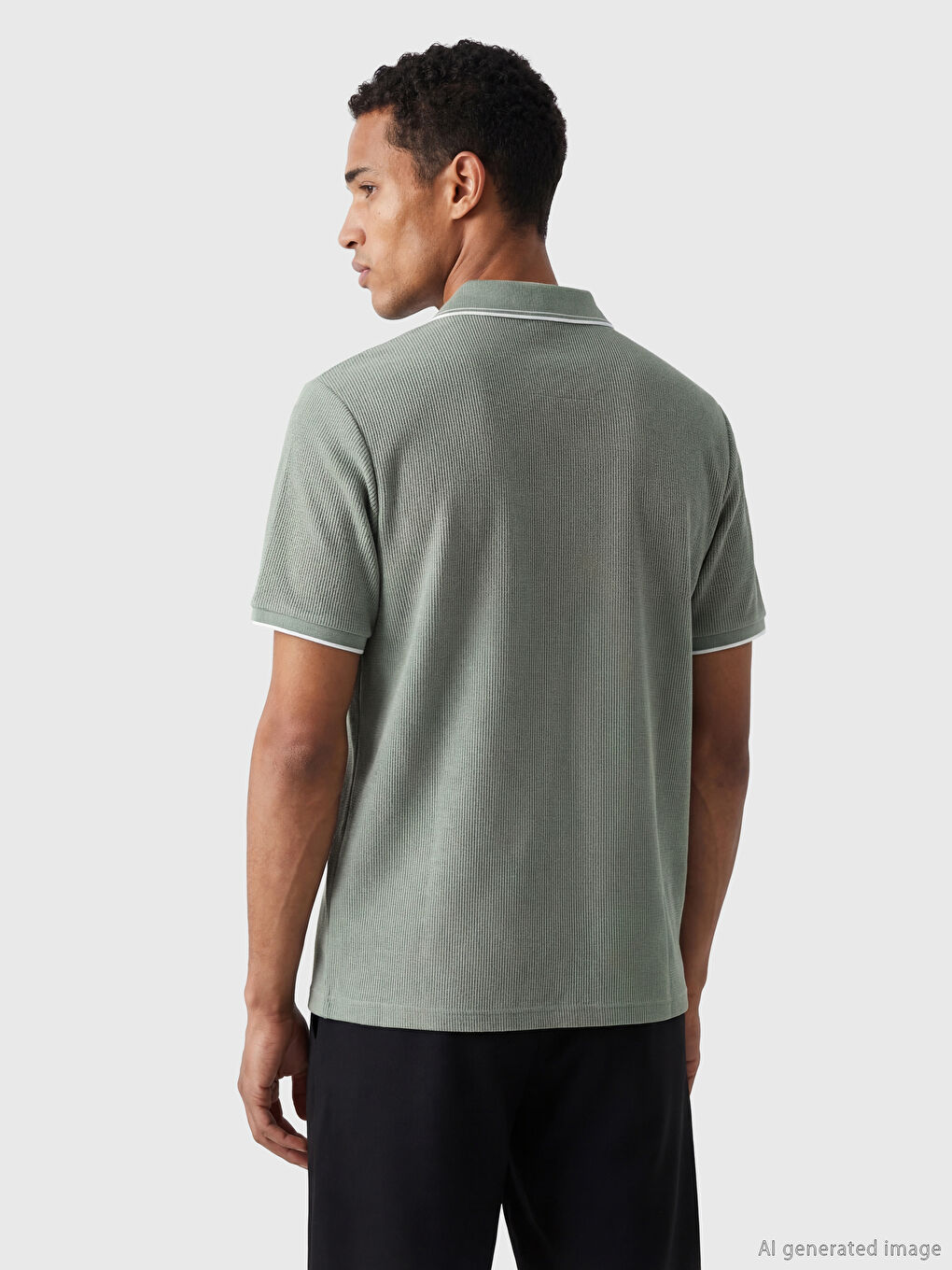 Man GREEN T-Shirt-2