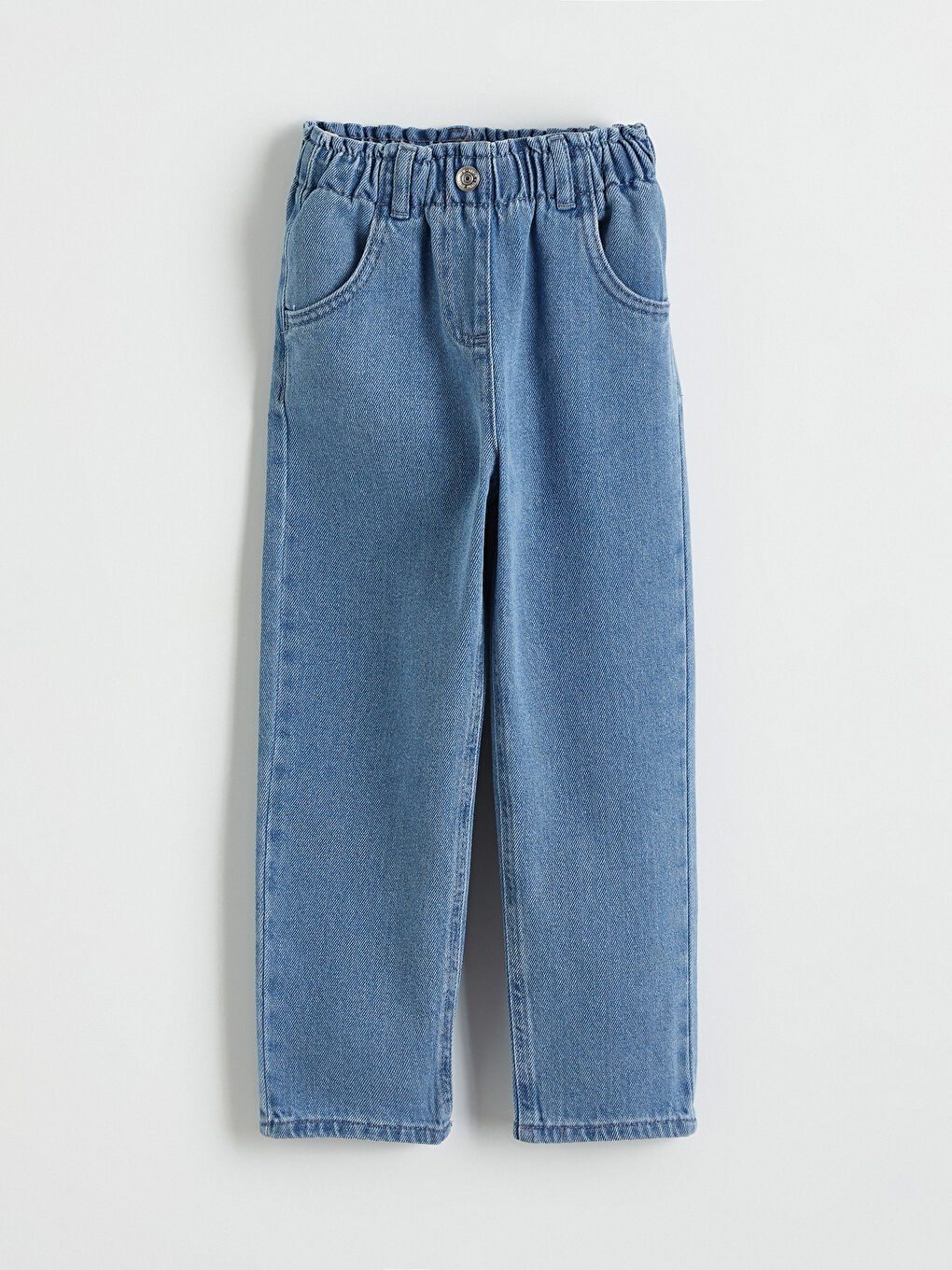 İndigo Regular Fit Kız Çocuk Jean Pantolon