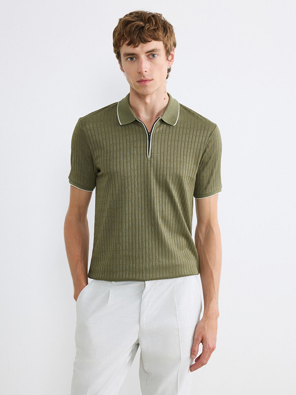 Muškarac TAMNO ZELENA Majica kratkih rukava