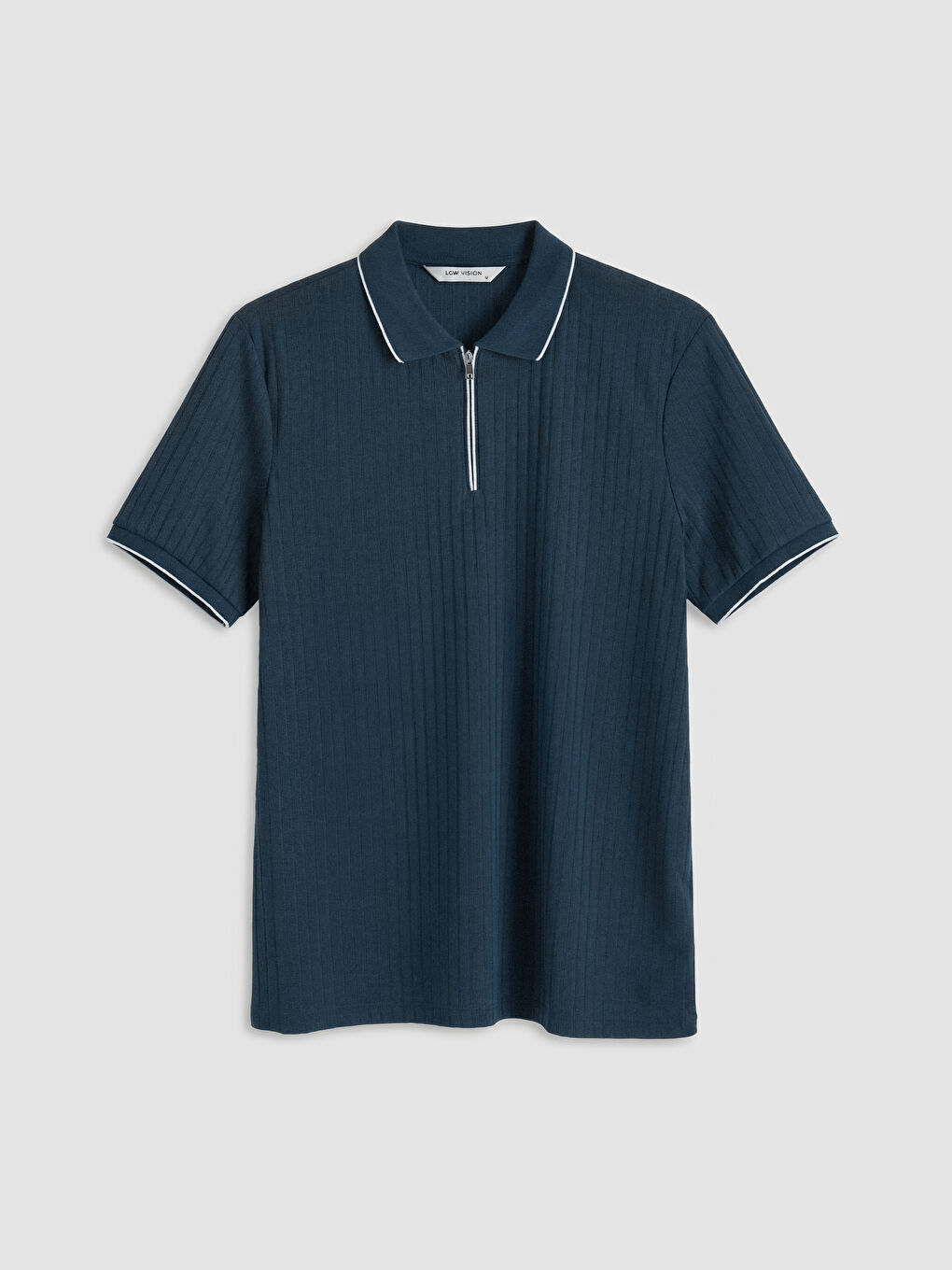 İndigo Polo Yaka Erkek Tişört