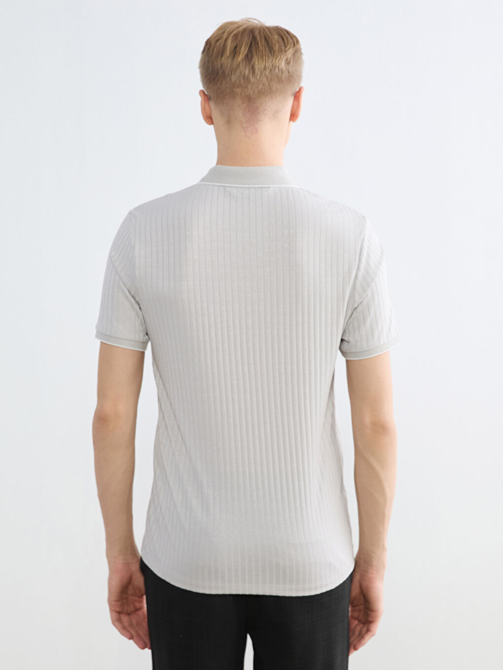 Polo Yaka Erkek Tişört-5