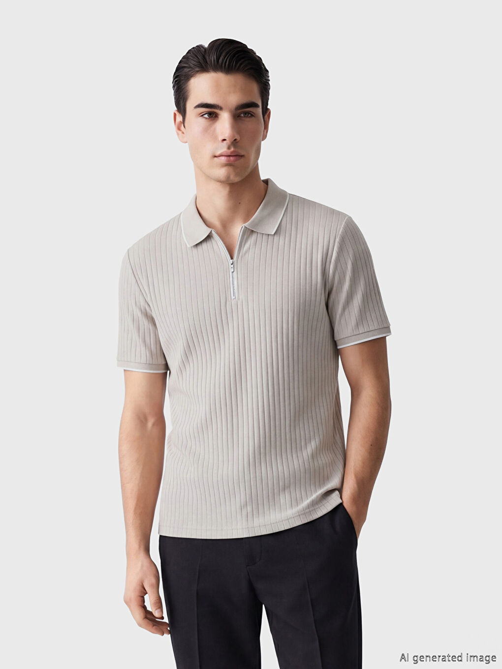 Polo Collar Men's T-Shirt