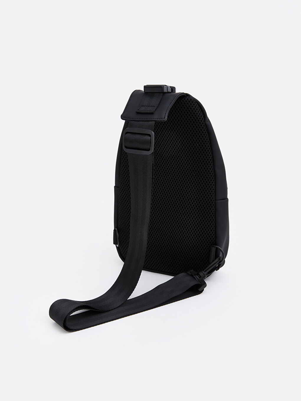 მამაკაცები შავი Sling ჩანთა-1