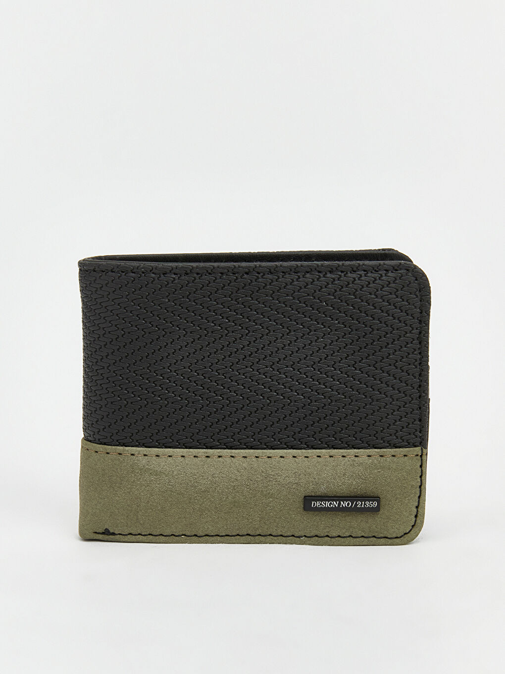 Siyah Deri Görünümlü Erkek Cüzdan