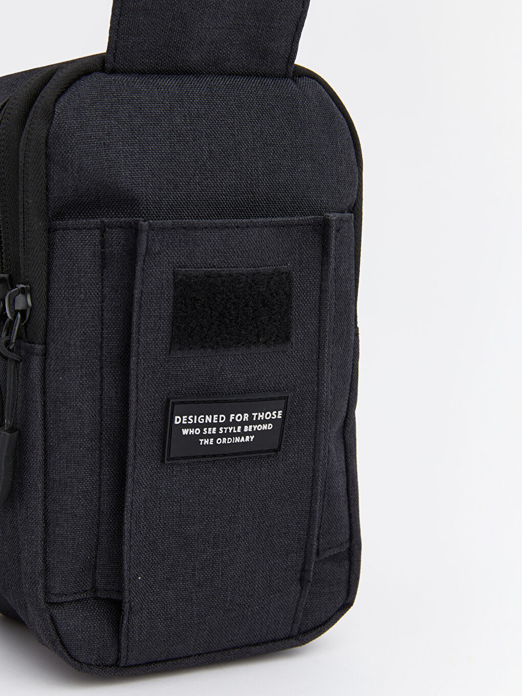 Antrasit Baskılı Erkek Göğüs Çantası-2