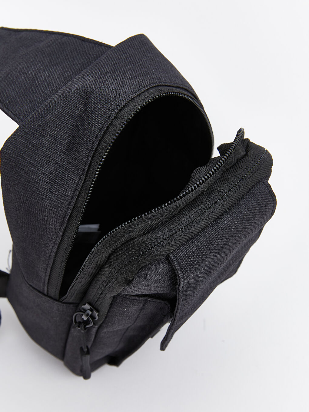 Antrasit Baskılı Erkek Göğüs Çantası-3