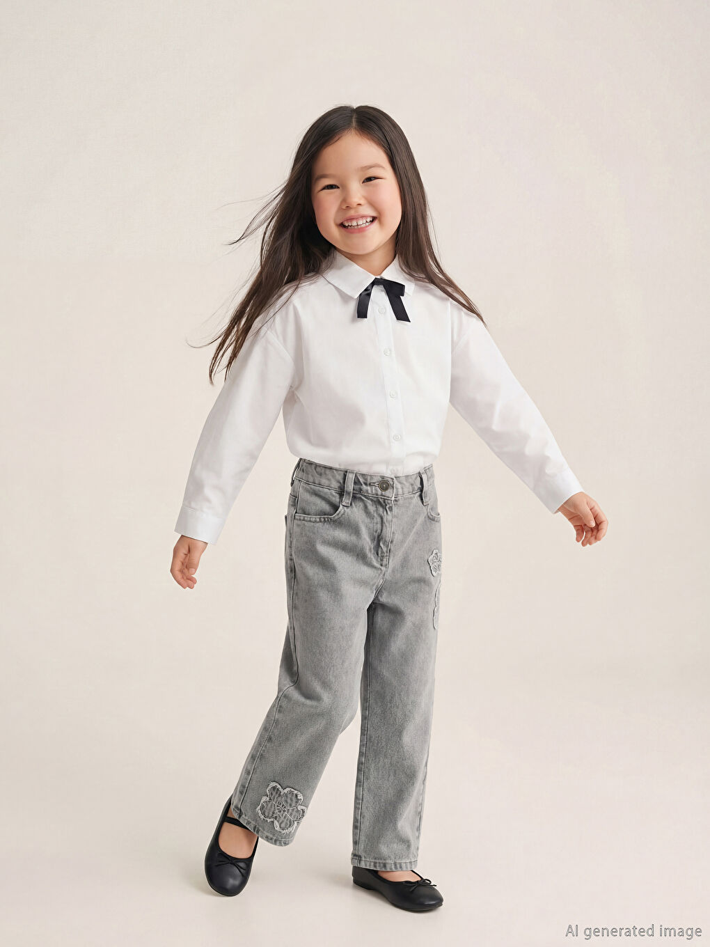 جینز تێكه‌ڵاو کچ