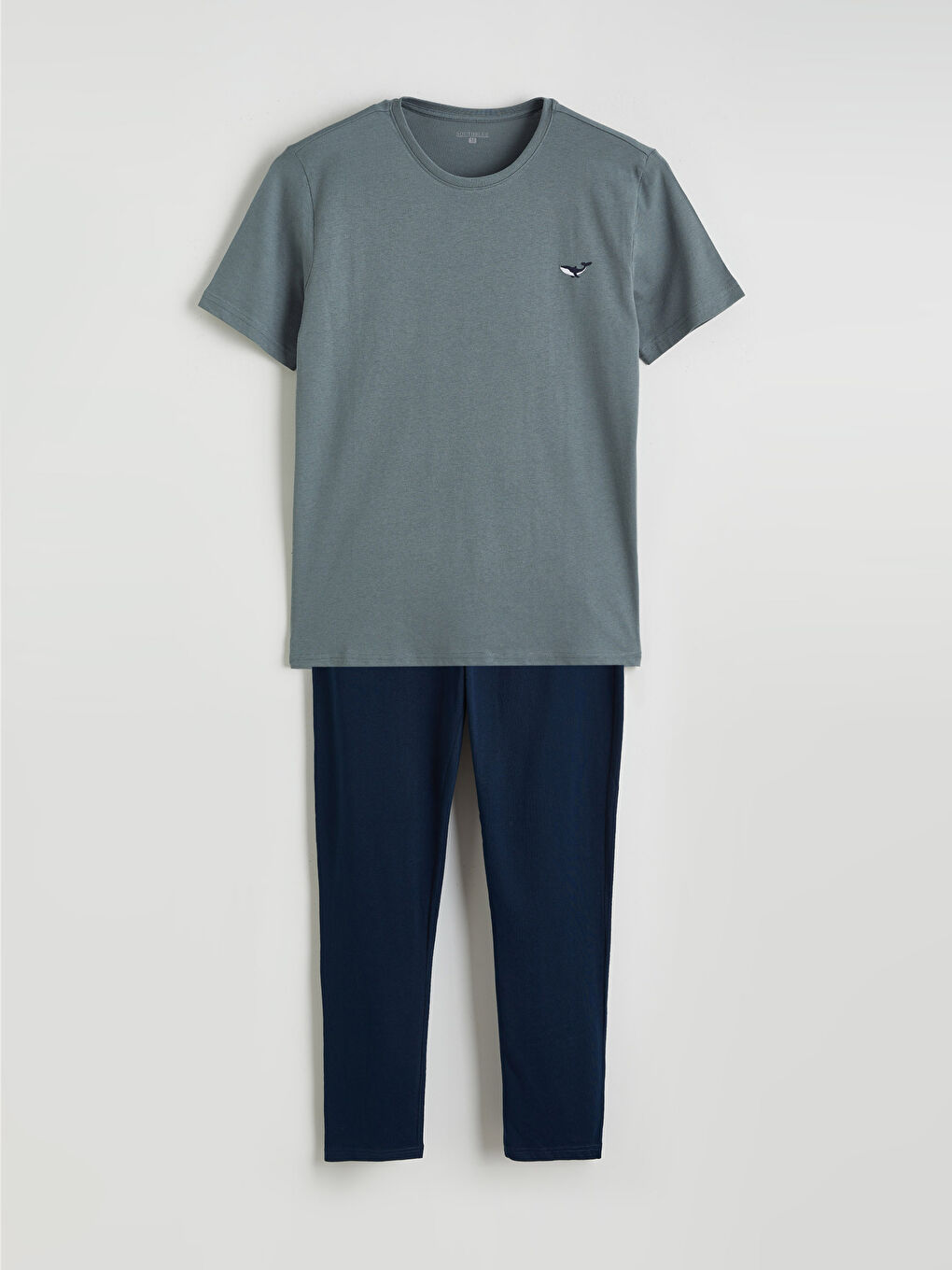 Yeşil Standart Kalıp Erkek Pijama Takım-4