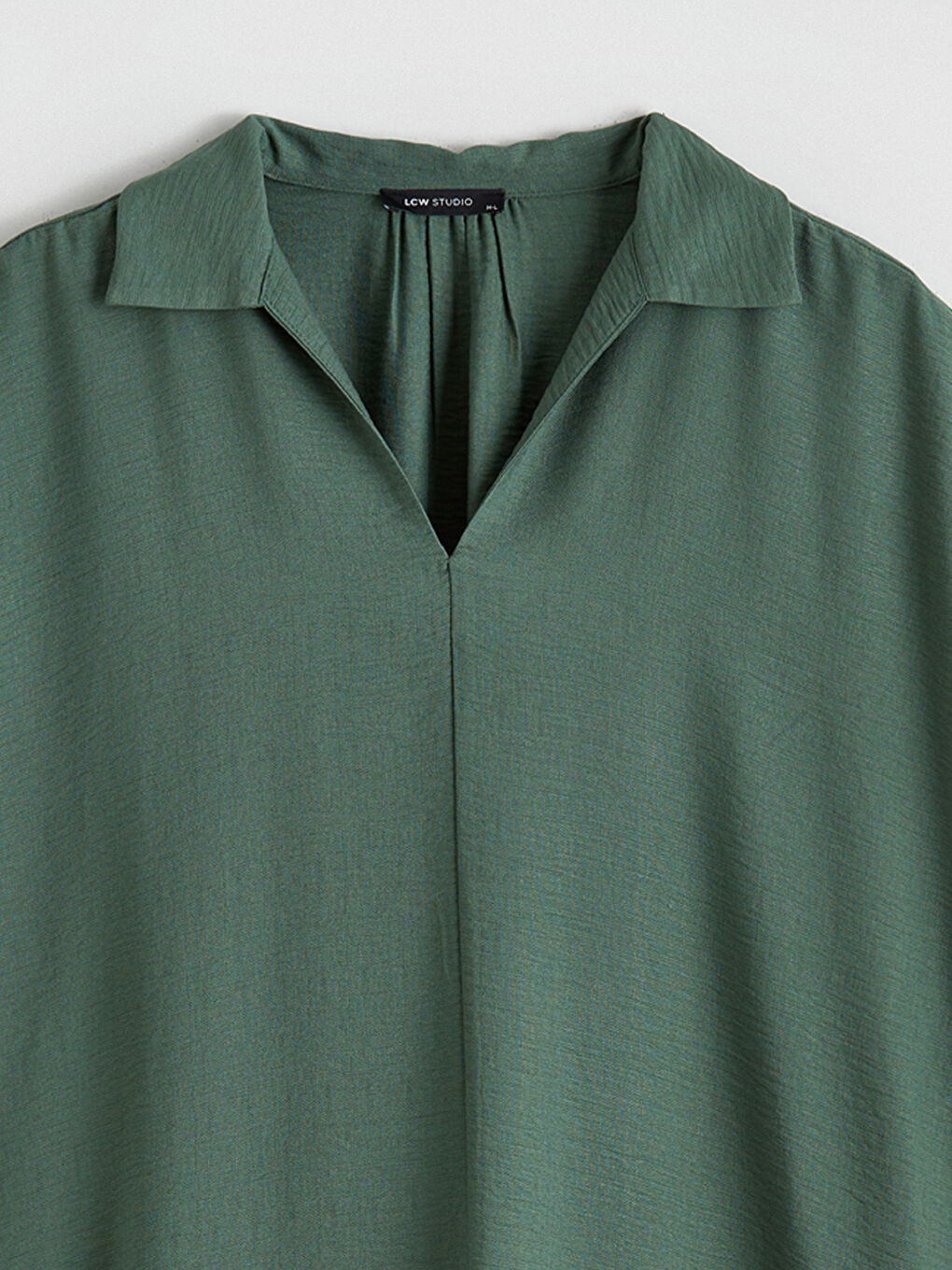 Collared Neck Women's Dress-5