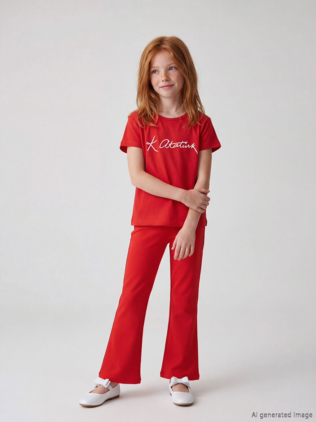 Расклешённые леггинсы для девочек