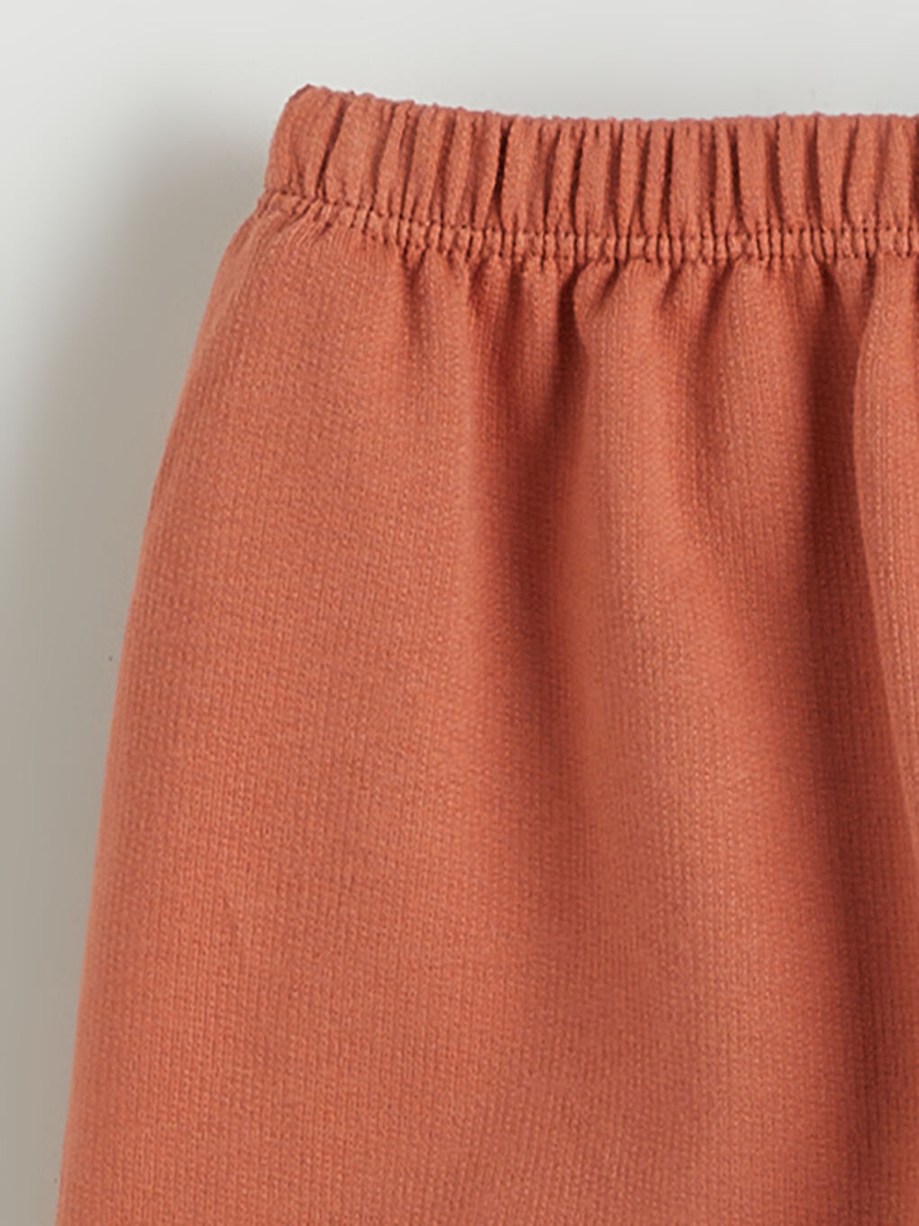 Ekru Bisiklet Yaka Erkek Bebek Tişört ve Şort-5