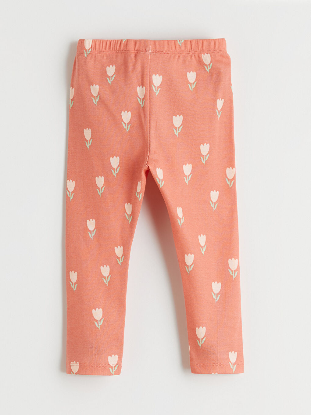 Floral-Print Baby Girl Blouse and Leggings Set-6