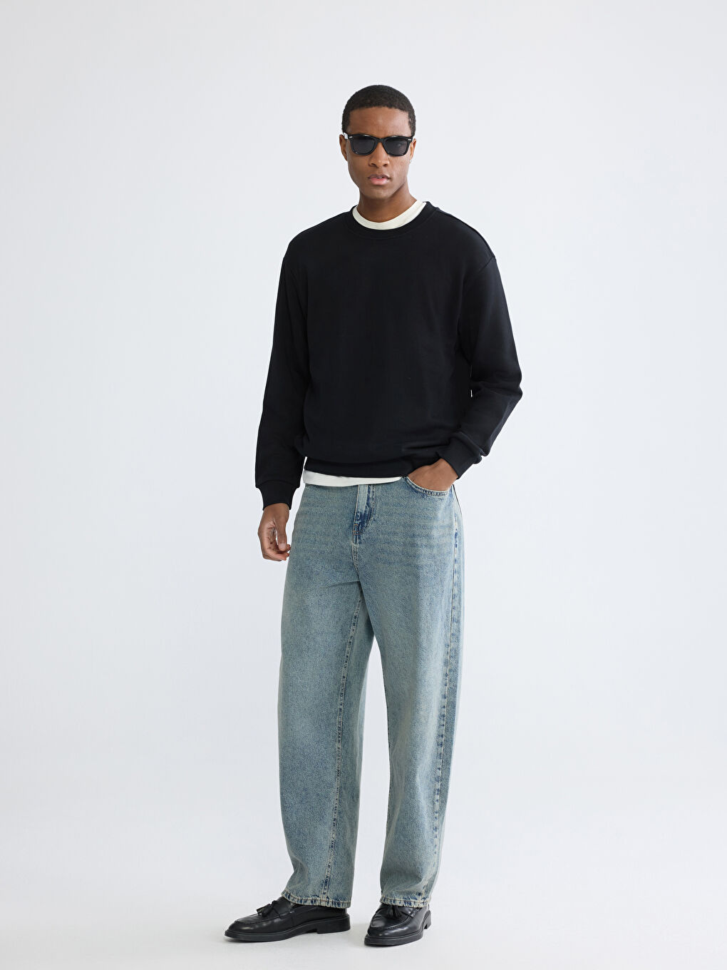 Hanorac NEGRU Bărbat-1