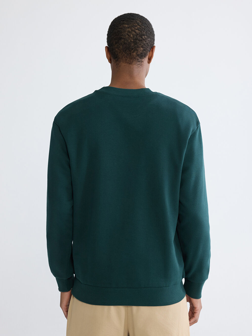 Sweat-shirt VERT Homme-3