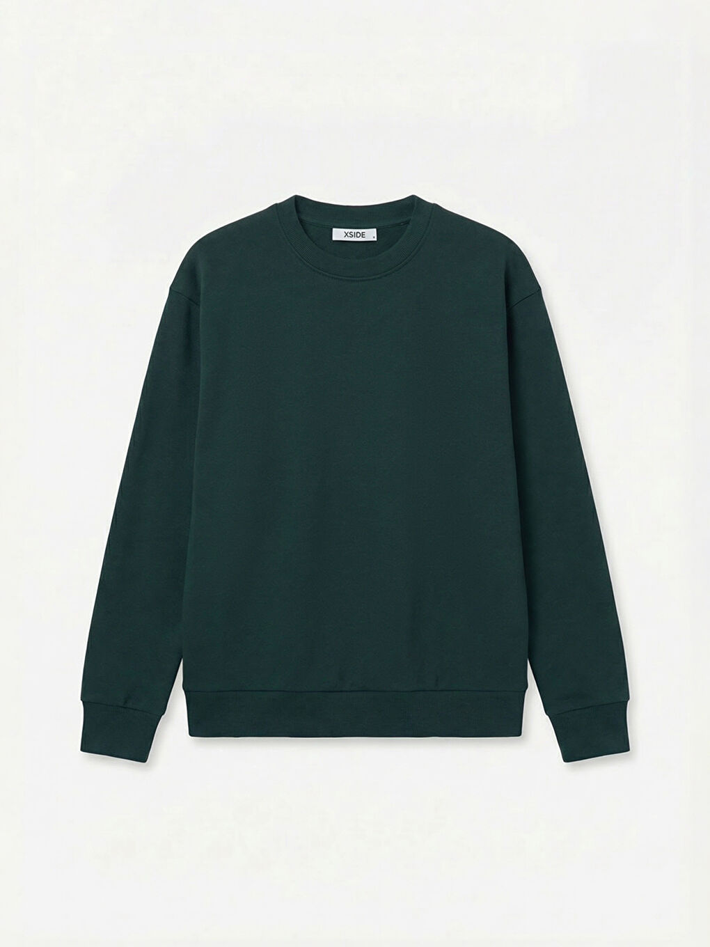 Sweat-shirt VERT Homme-4