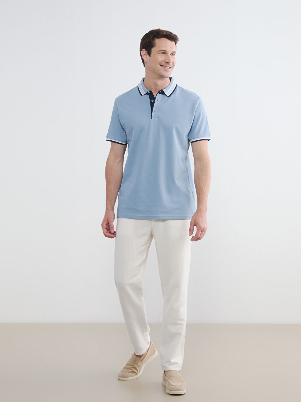 Tricou ALBASTRU Bărbat-1