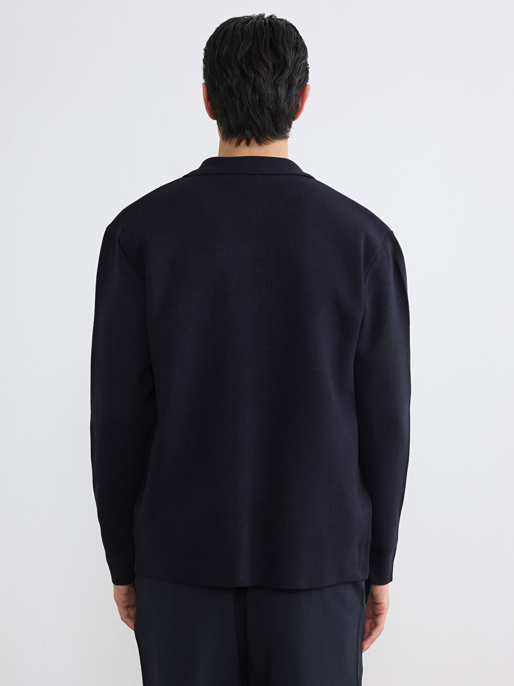 كارديجان رجالي بكول بولو، مقاس عادي، مصنوع من التريكو.-3
