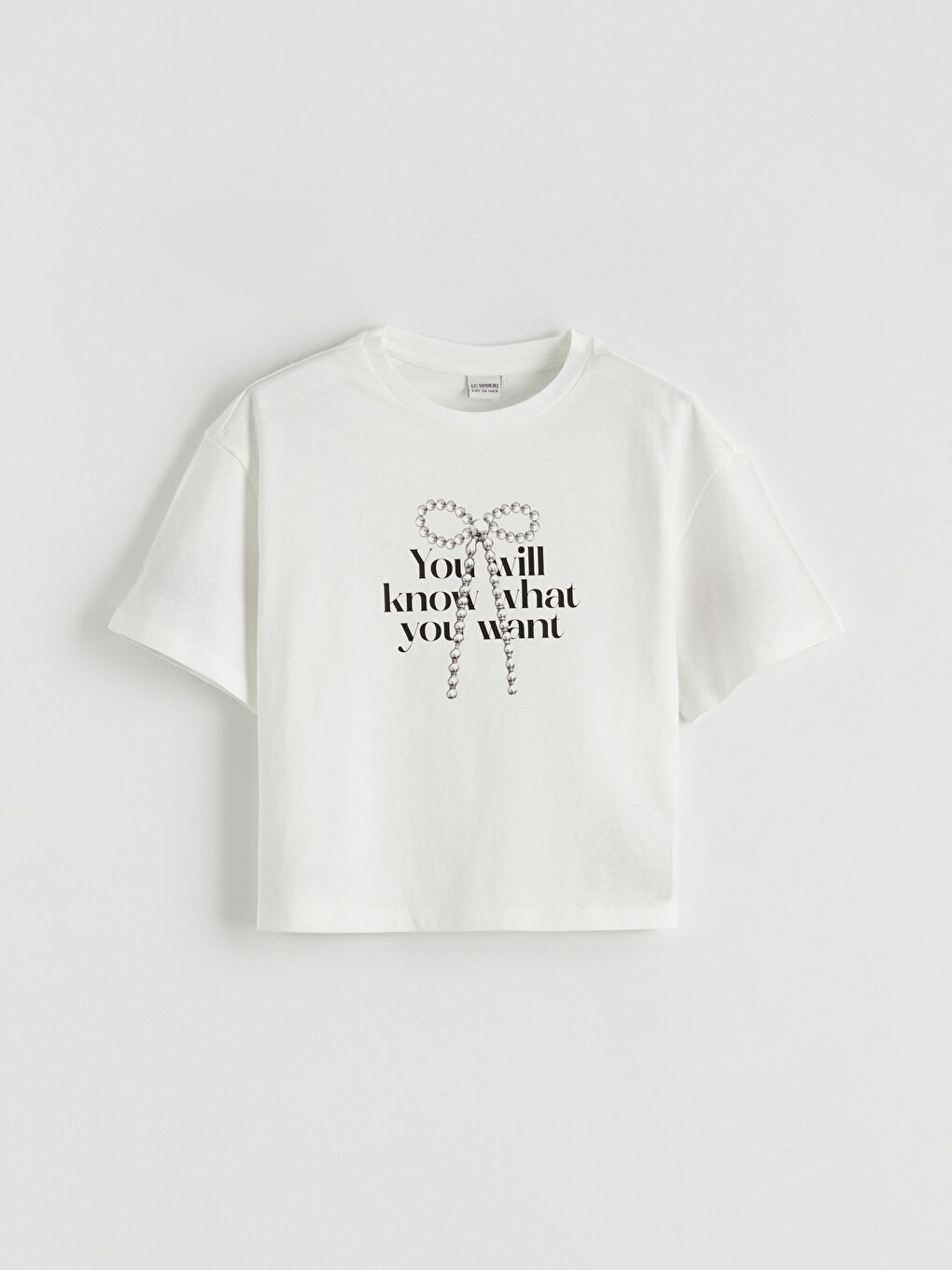 Εκτυπωμένο μπλουζάκι και παντελόνι για κορίτσια-1