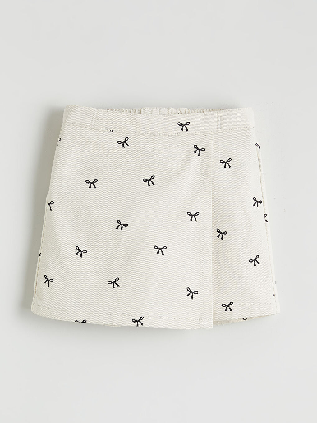 SVETLO BEŽ Suknja šorts na preklop Devojka