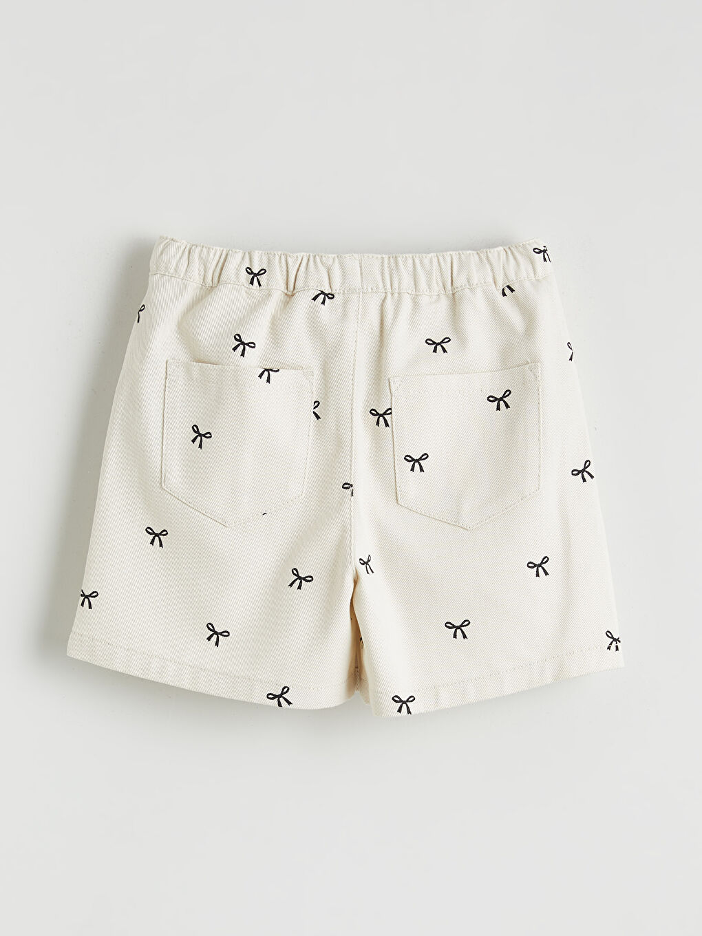 SVETLO BEŽ Suknja šorts na preklop Devojka-1