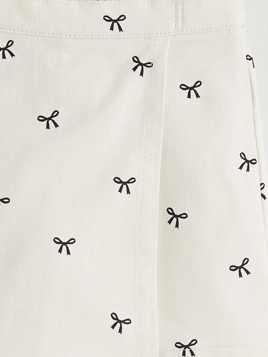 SVETLO BEŽ Suknja šorts na preklop Devojka-2