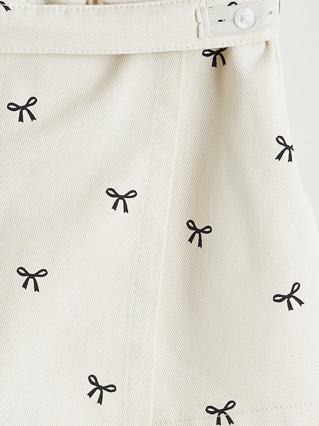 SVETLO BEŽ Suknja šorts na preklop Devojka-3