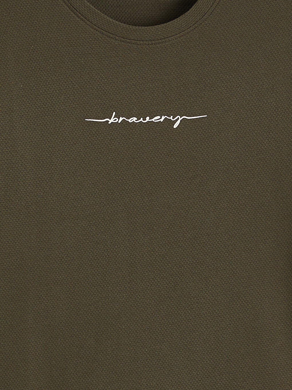 Κοντομάνικο Μπλουζάκι Ανδρικό με Στρογγυλή Λαιμόκοψη-10