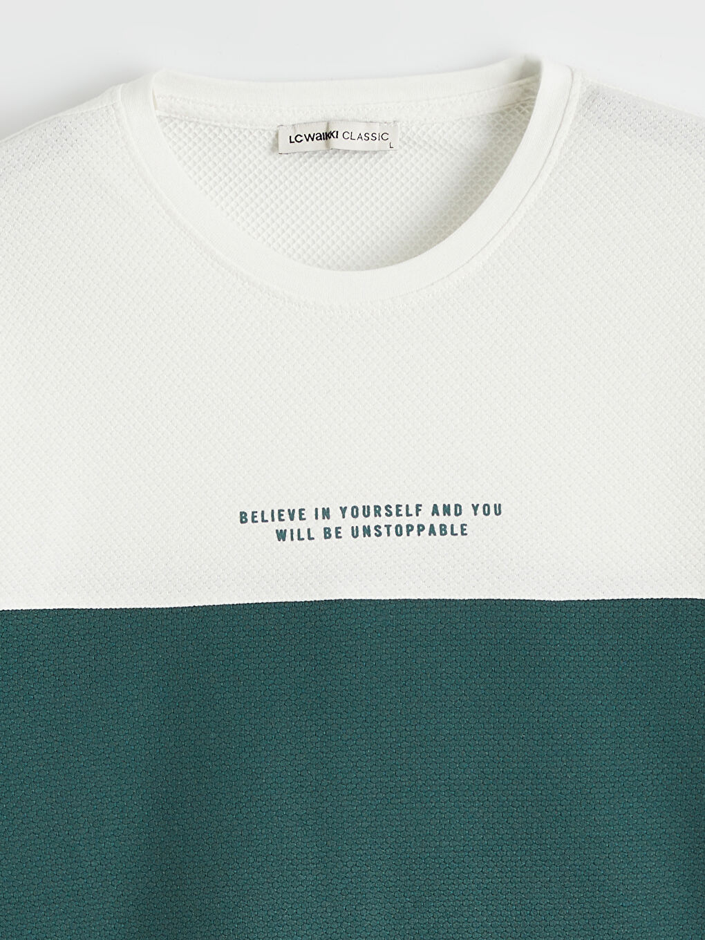 Crew Neck Short Sleeve Color Block Men's T-Shirt-10