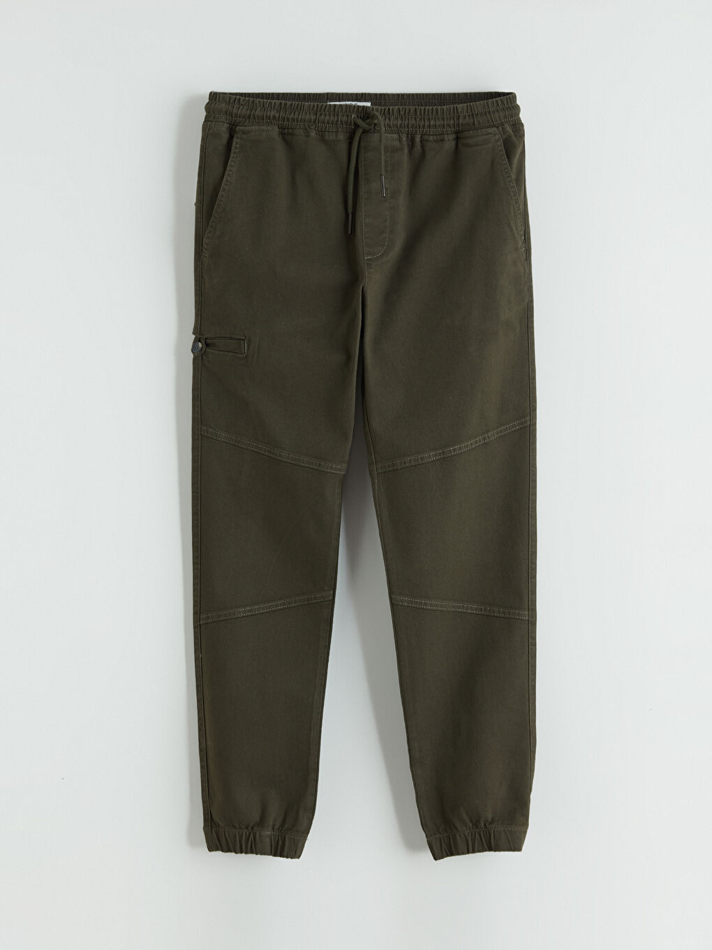 Slim Fit Twill Men's Trousers