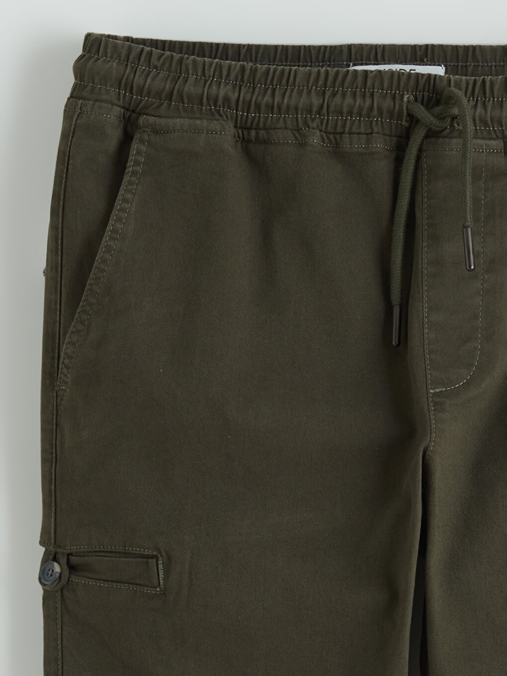 Slim Fit Twill Men's Trousers-1