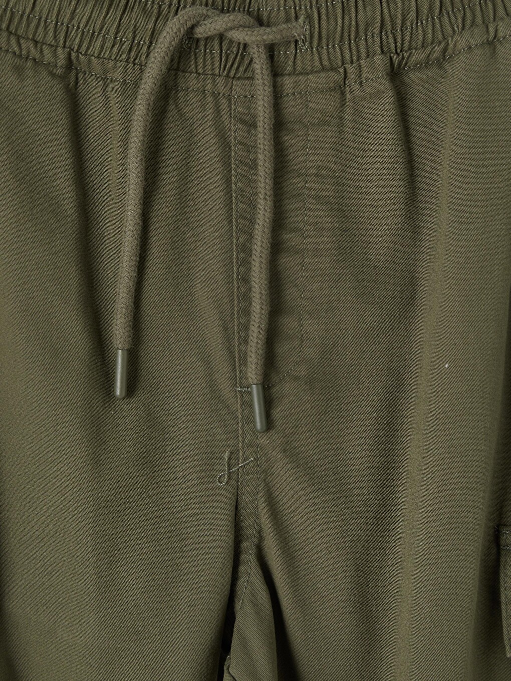 Regular Fit Gabardine Men's Cargo Trousers-5