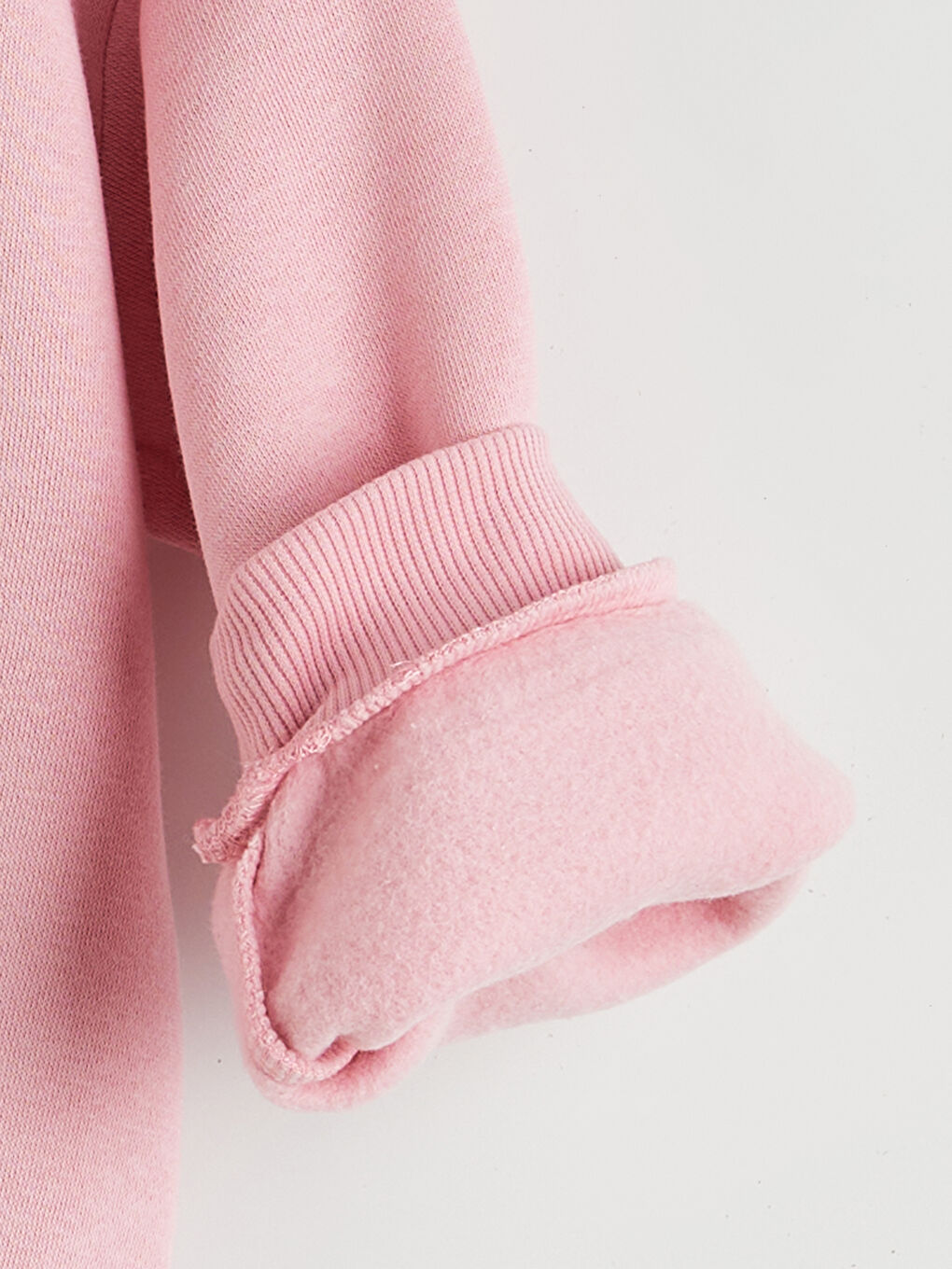 Қыздар қызғылт Сыдырмасы бар свитшот-2