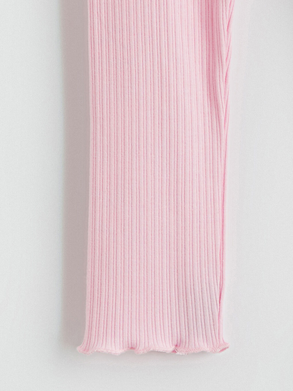 Pembe Fitilli Kız Çocuk Tayt-4