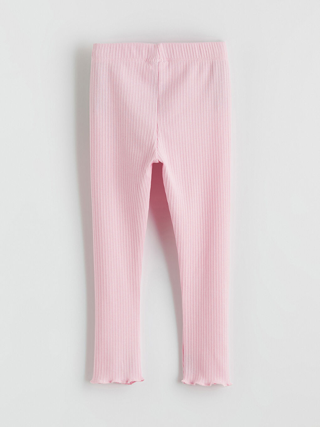 Pembe Fitilli Kız Çocuk Tayt-5