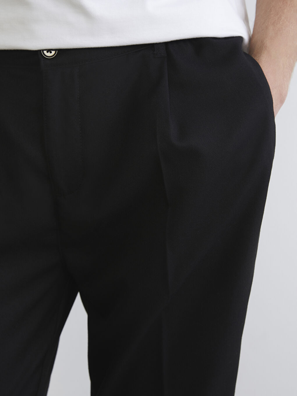 Man BLACK Trousers-2